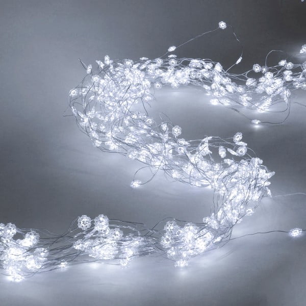 Biała girlanda świetlny LED, 480 lampek – Casa Selección