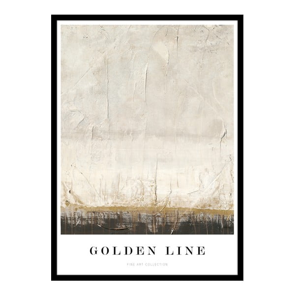 Plakat z ramą w zestawie 52x72 cm Golden Line   – Malerifabrikken
