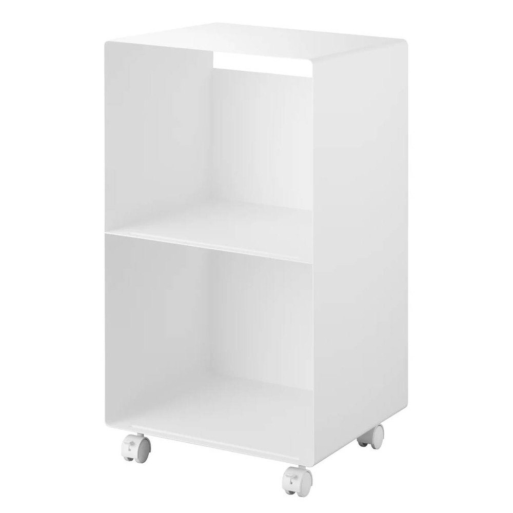 Biały metalowy regał na kółkach 40x73x38 cm Tower – YAMAZAKI