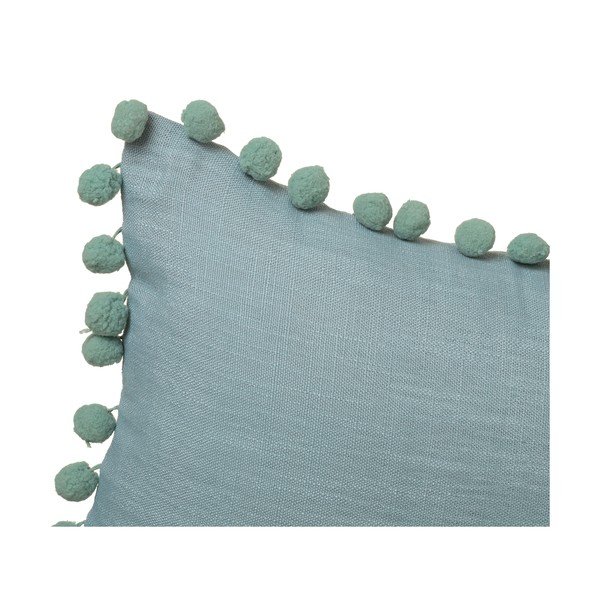 Zielona poduszka Casa Selección Pompon, 50x30 cm-image-2