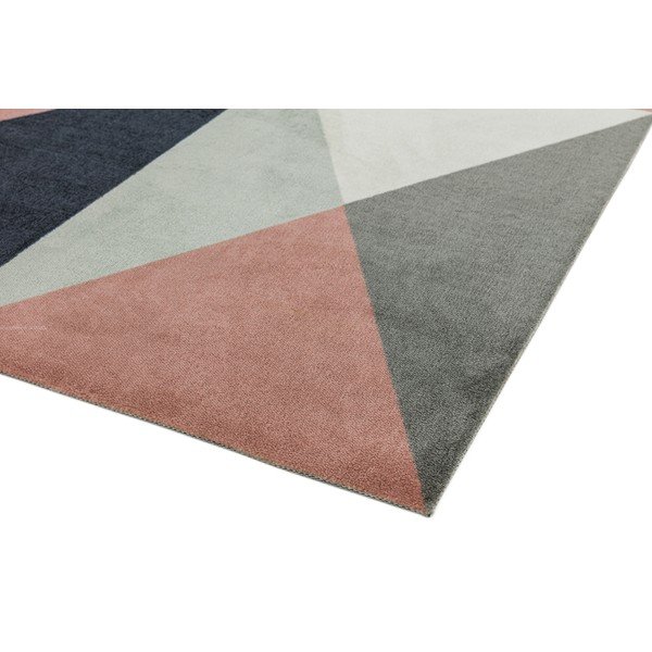 Różowo-szary dywan Asiatic Carpets Riley Carisso, 200x290 cm-image-4