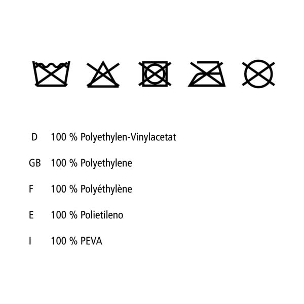 Czarny pokrowiec na kołdrę pod łóżko Wenko, 105x45 cm-image-2