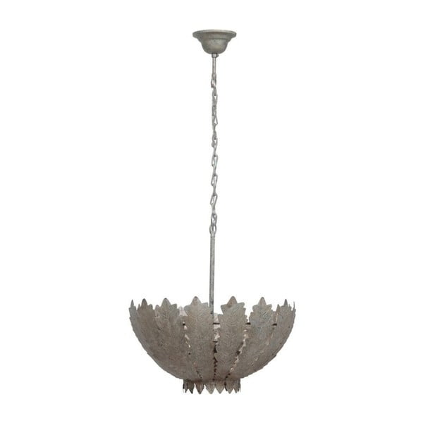 Brązowa lampa wisząca Vivorum Laurel, ⌀ 77 cm