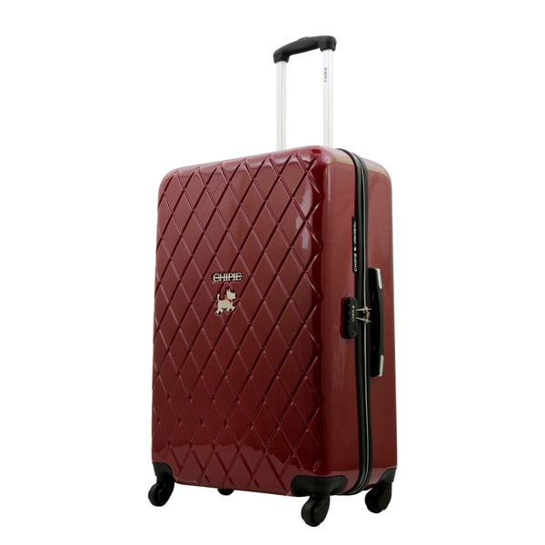 Czerwona walizka LULU CASTAGNETTE Rob, 107 l