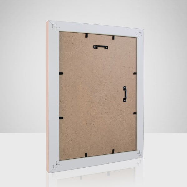 Jasnoróżowa plastikowa ramka ścienna 34x44 cm  -image-1