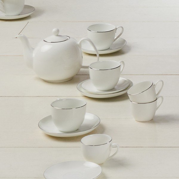 Porcelanowy dzbanek do herbaty Butlers Silver Lining, 1,2 l-image-2