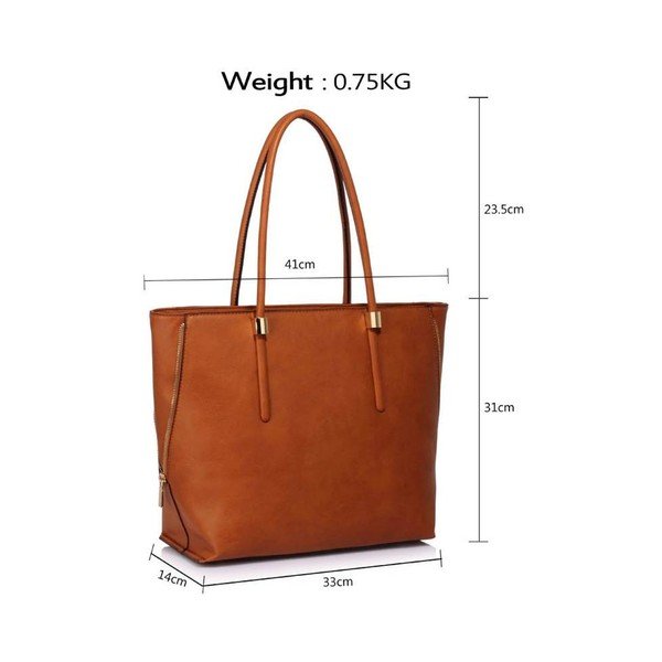 Torebka L&S Date Brown-image-2