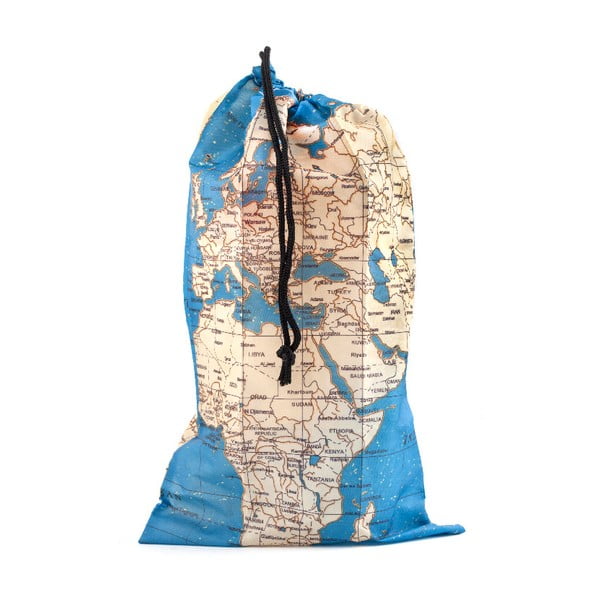 Komplet 4 worków podróżnych Kikkerland Maps-image-4
