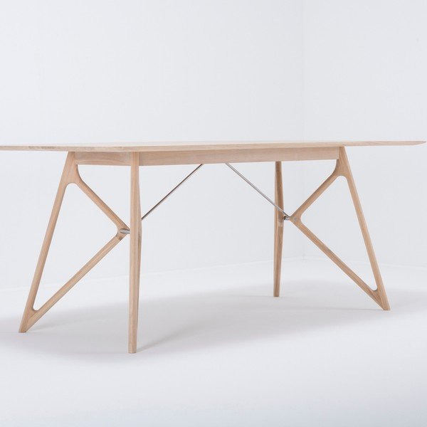 Stół z blatem drewna dębowego 180x90 cm Tink – Gazzda-image-4