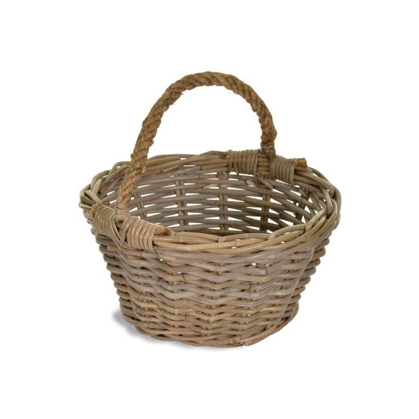 Pleciony koszyk rattanowy Garden Trading Harvest Basket