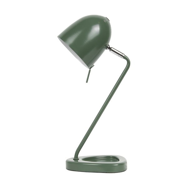 Zielona lampa stołowa Present Time Cap