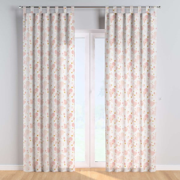 Zasłona dziecięca 260x130 cm Magic Collection – Yellow Tipi-image-1