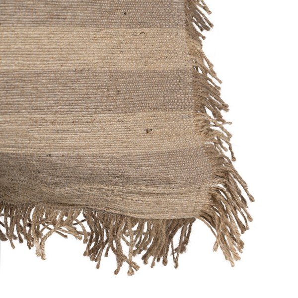 Poduszka dekoracyjna z mieszanki juty 45x45 cm Stripes – Ixia-image-3