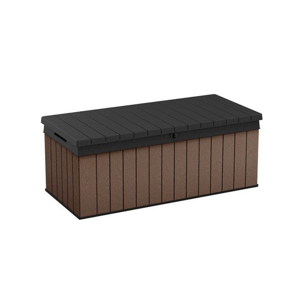 Brązowa skrzynia ogrodowa Darwin – Keter