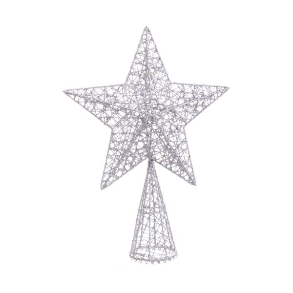 Gwiazda na choinkę w kolorze srebra Unimasa Estrella