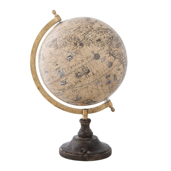 Globus dekoracyjny na stojaku Clayre & Eef, ⌀ 20x33 cm