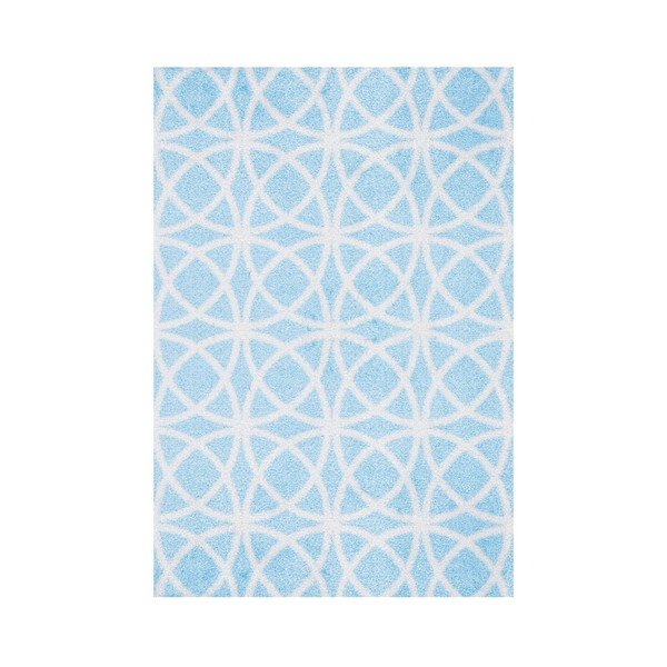 Niebieska wycieraczka Hanse Home Magic Ornament, 50x70 cm-image-1