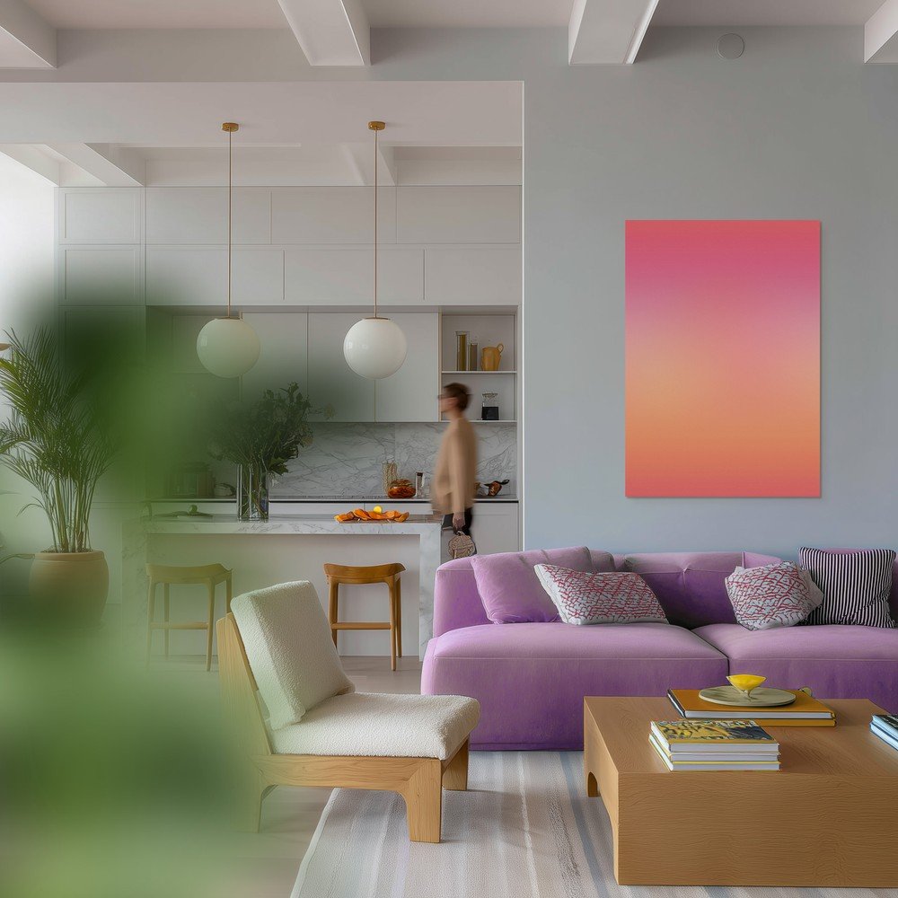 Obraz drukowany na płótnie 70x100 cm Pink Aura – Styler (zdjęcie 3)