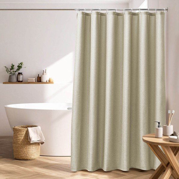 Beżowa zasłona 180x200 cm Miltone – douceur d'intérieur