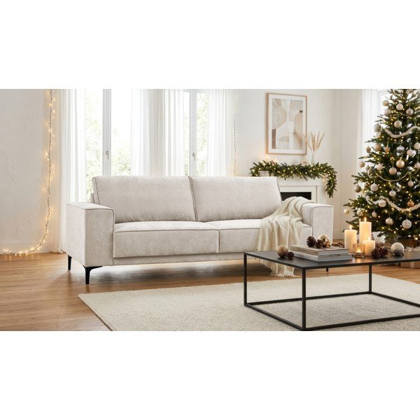 Kremowa sofa 224 cm Copenhagen – Scandic-image-2