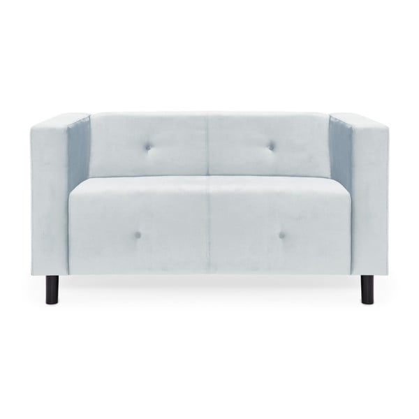 Szaroniebieska sofa Vivonita Milo, 140 cm