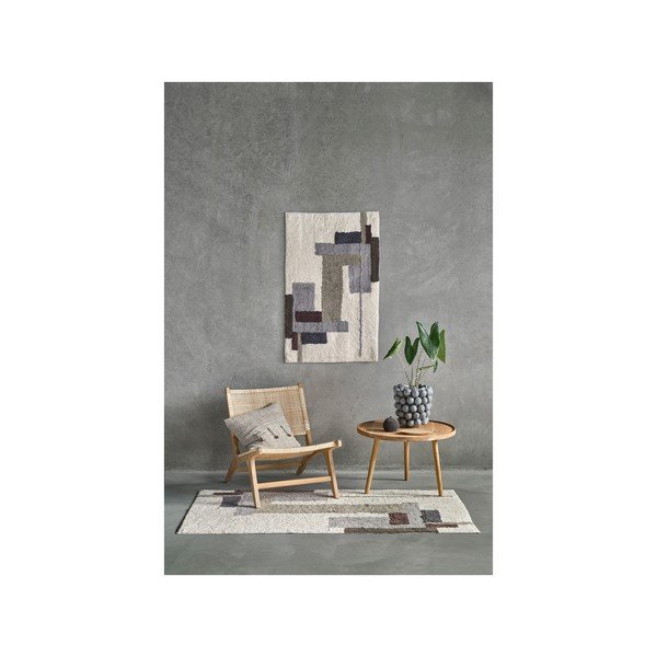 Szaro-beżowy dywan 70x110 cm Laerk – Villa Collection-image-1