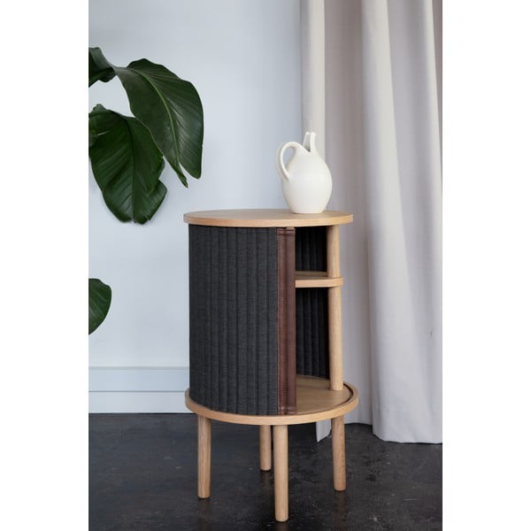 Okrągły stolik z litego drewna dębowego ø 38 cm Audacious – UMAGE-image-1