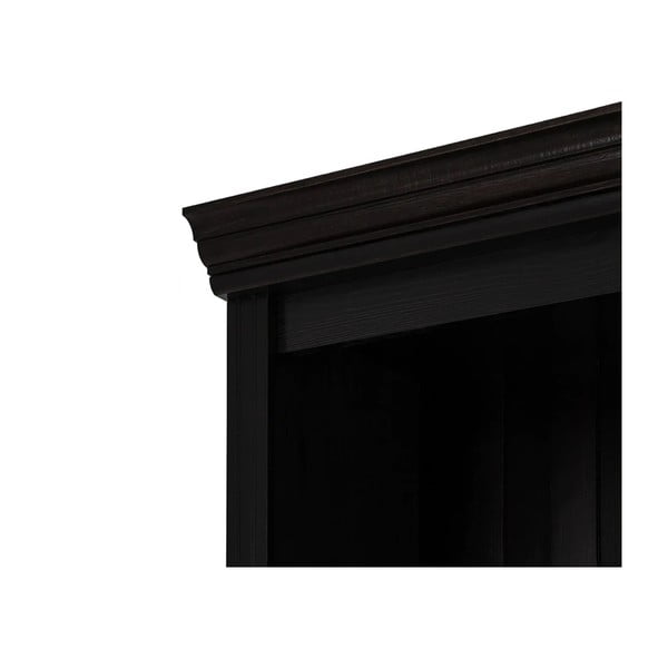 Brązowy regał z litego drewna sosnowego 296x223 cm Anita – Støraa-image-4