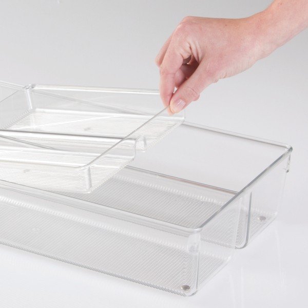 Organizer do szuflady iDesign Linus, 20,5 x 41 cm-image-3