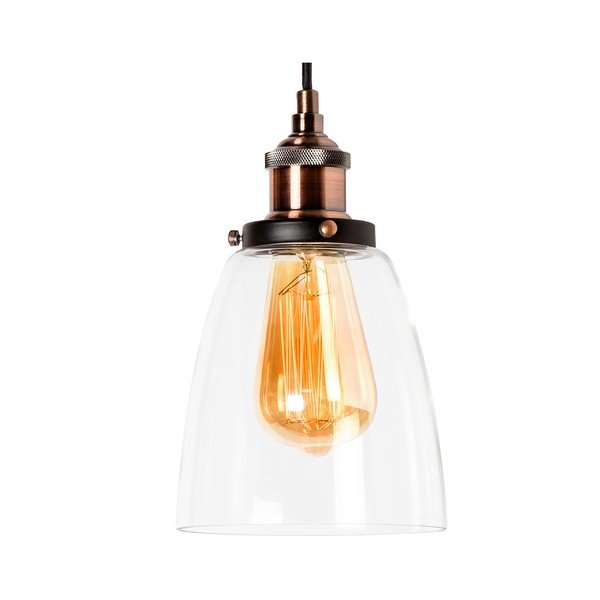 Czarna lampa wisząca SULION Retro-image-2