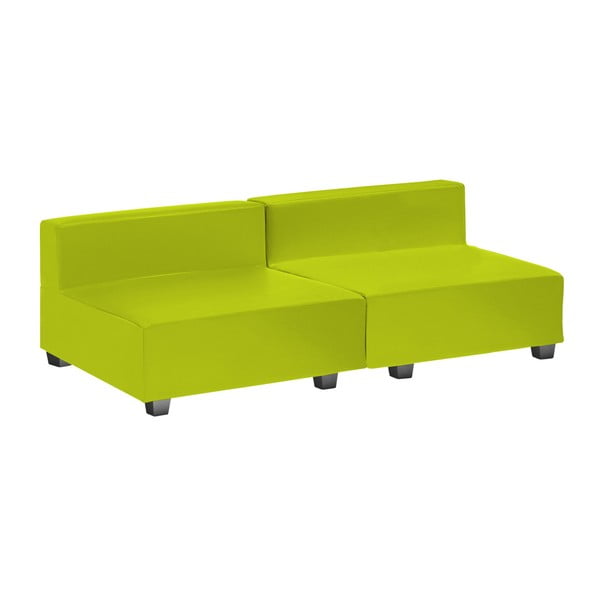 Zielona sofa dwuczęściowa 13Casa Silvia