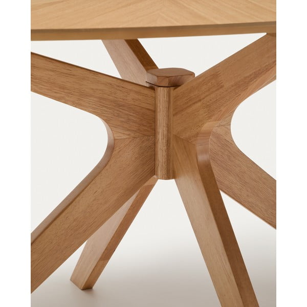 Stół z blatem w dekorze dębu 110x180 cm Naanim – Kave Home-image-4