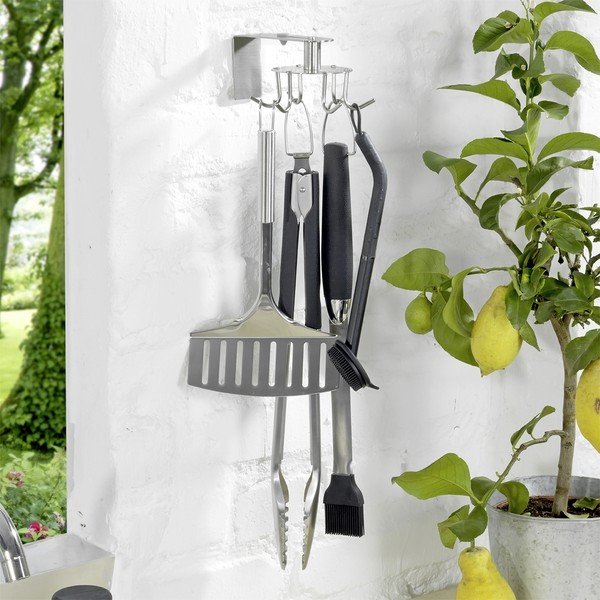 Samoprzylepny organizer kuchenny ze stali nierdzewnej – Maximex-image-1