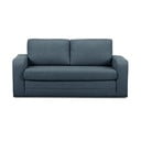 Niebieska rozkładana sofa 160 cm Come – Bobochic Paris