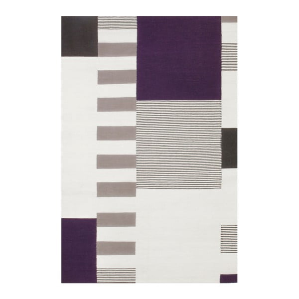 Wełniany dywan ręcznie tkany Linie Design Graphito, 200x300 cm