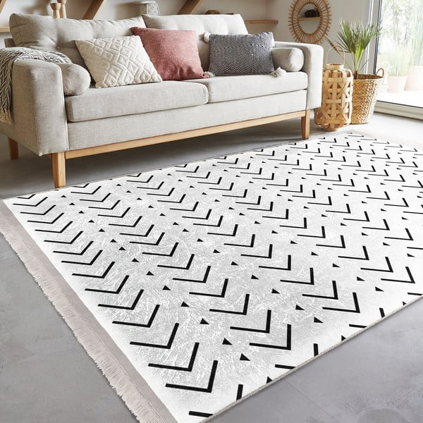 Biały dywan 160x230 cm – Mila Home-image-2