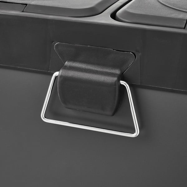 Kosz do segregacji odpadów ze stali nierdzewnej z pedałem 30 l Litros – Casa Selección-image-2