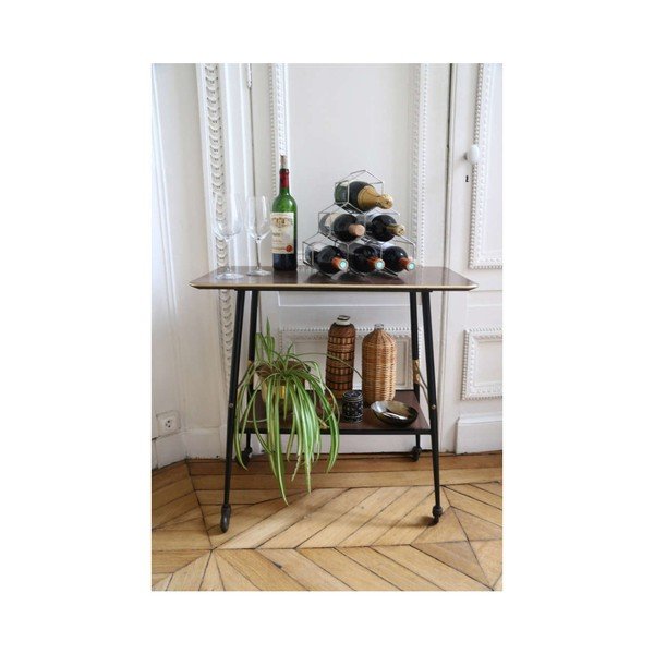 Szary metalowy stojak na wino Compactor-image-1