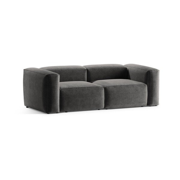 Ciemnoszara sofa 224 cm Bergamo – Cosmopolitan Design-image-2