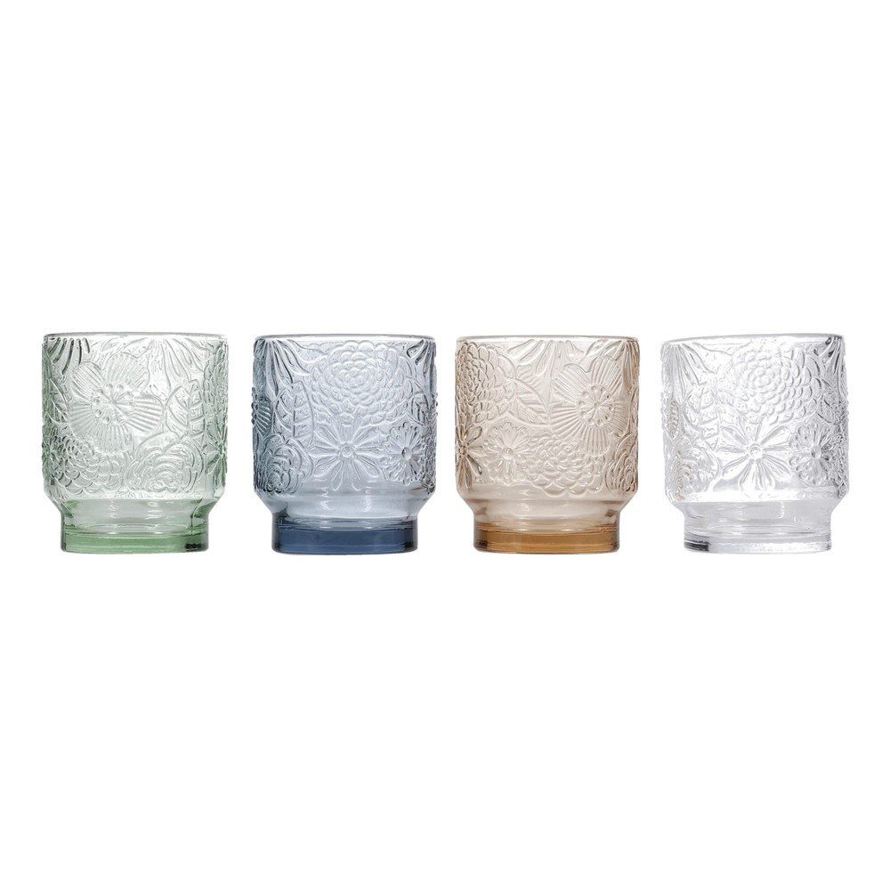 Szklanki zestaw 4 szt. 300 ml Flora – Salt&Pepper (zdjęcie 4)