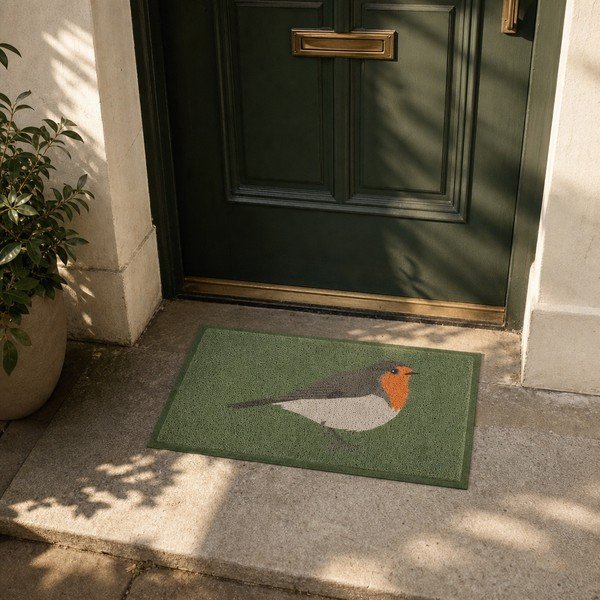 Wycieraczka 60x90 cm Green Robin – Artsy Doormats-image-4