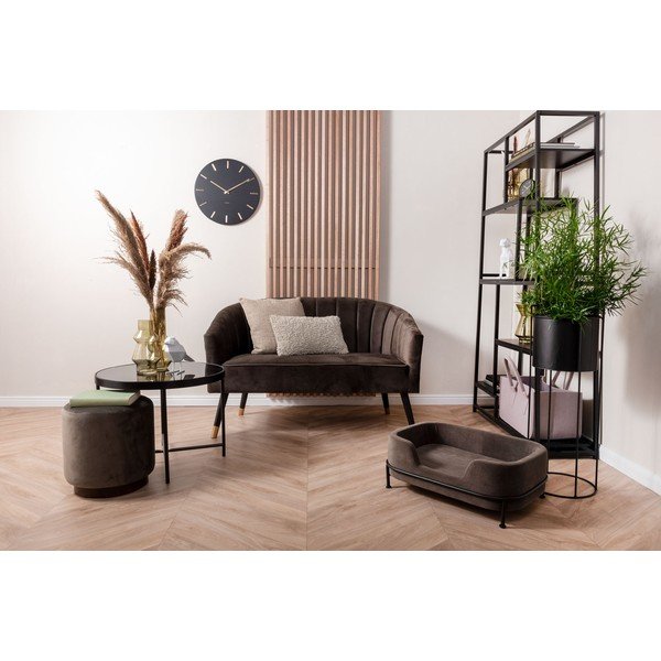 Beżowo-biała poduszka bawełniana PT LIVING Mesh, 45x45 cm-image-1