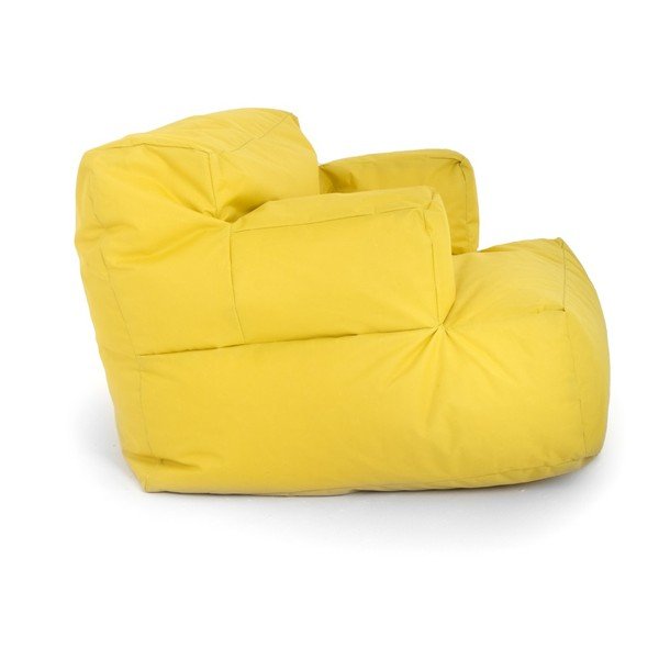 Żółty ogrodowy worek do siedzenia Relax – Floriane Garden-image-2