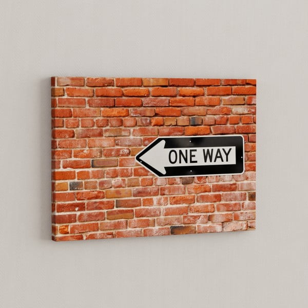 Obraz One Way, 50x70 cm