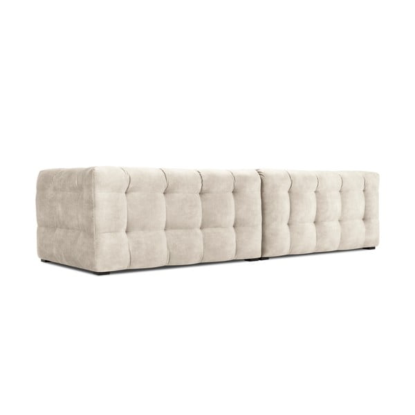 Beżowa aksamitna sofa Windsor & Co Sofas Vesta, 280 cm-image-4