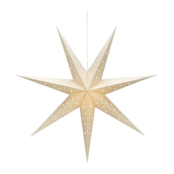 Kremowa świąteczna dekoracja świetlna wisząca Solvalla – Markslöjd