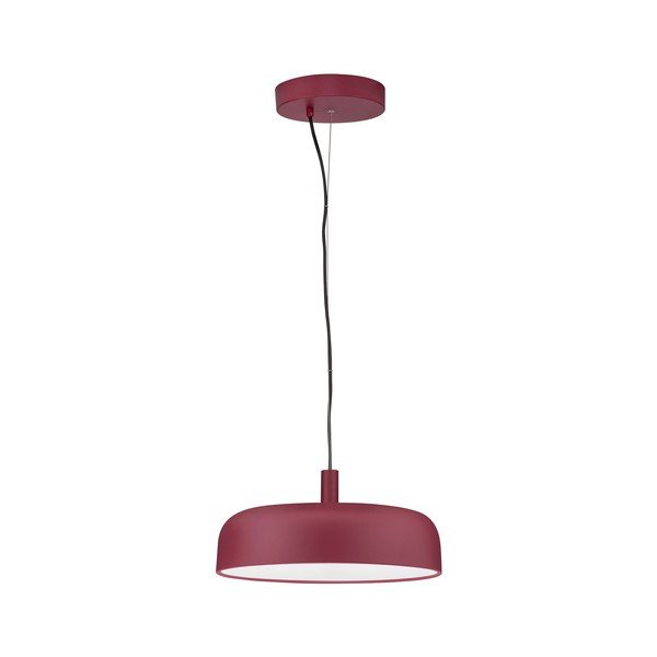 Bordowa aluminiowa lampa wisząca LED ze ściemniaczem ø 40 cm Noelia – Nova Luce