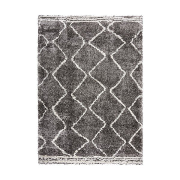 Szary dywan 200x290 cm Riad Berber – Flair Rugs