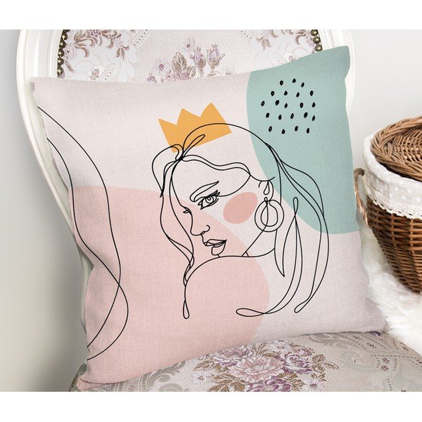 Zestaw 3 dekoracyjnych poszewek na poduszki Minimalist Cushion Covers Minimalist Line, 45x45 cm-image-1