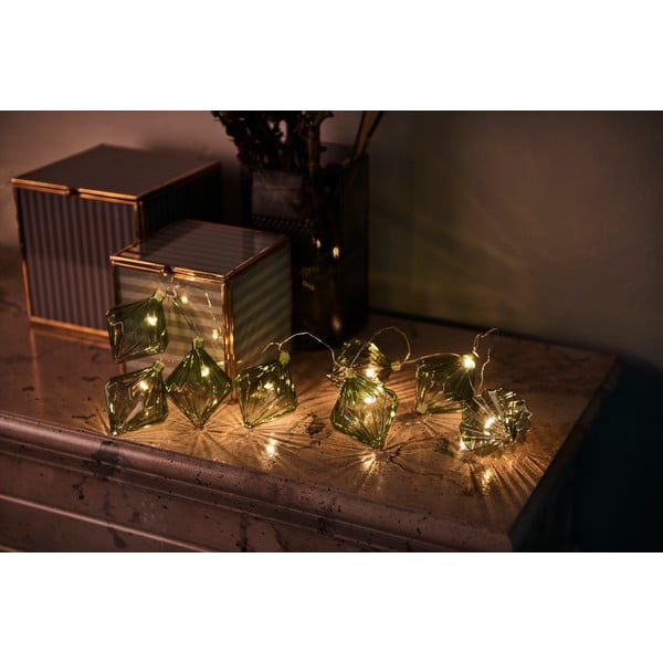 Łańcuch świetlny LED Sirius Nellie Green, dł. 180 cm